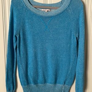 Gap Blue scoop neck sweat size small